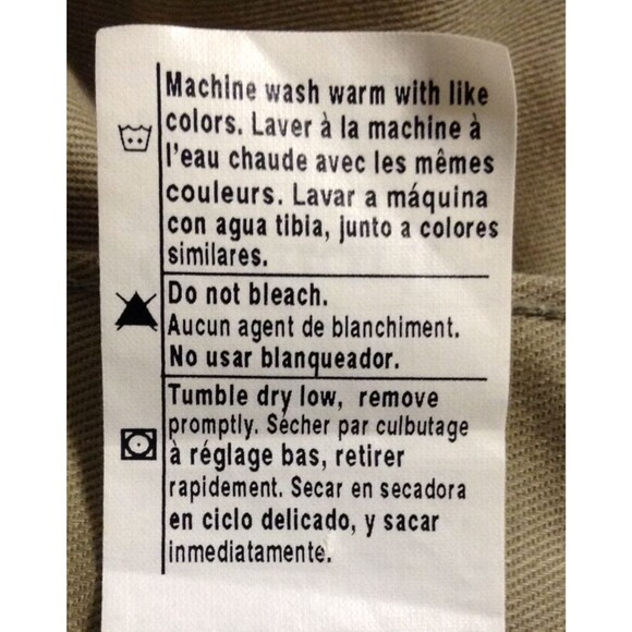 Carhartt Pants Men 46x32 Beige Blended Twill Workwear Chino Slacks Trousers - Picture 11 of 11